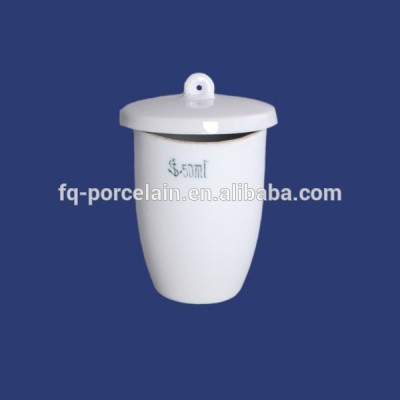 laboratory equipment porcelain crucibles with lids laboratory instruments