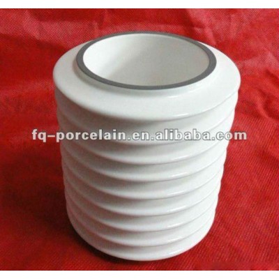 Metallized Ceramic Tubes (Ceramic Insulator) With MoMn Processing And Plating Metals