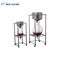 Laboratory Separation Vacuum Filter Glass Funnel 10L 20L 50L